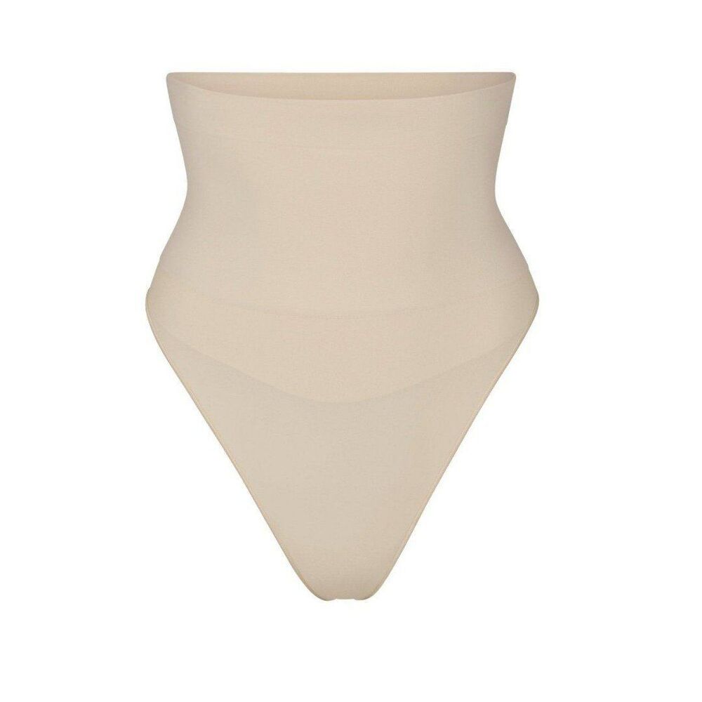 NWOT Skims Core Control High Waist Thong Nude clay small